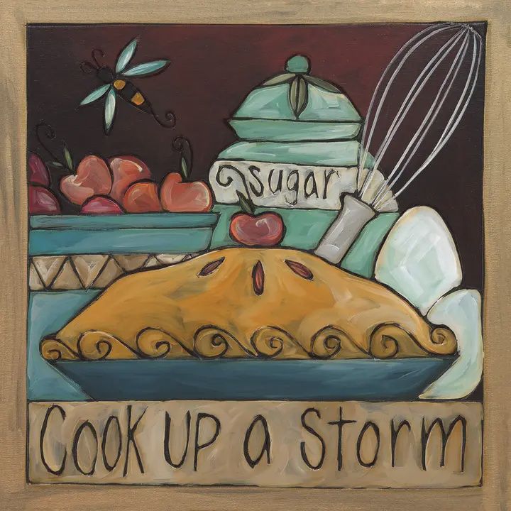 Sincerely 6x6 Sugie&#39;s Kitchen Wall Plaque