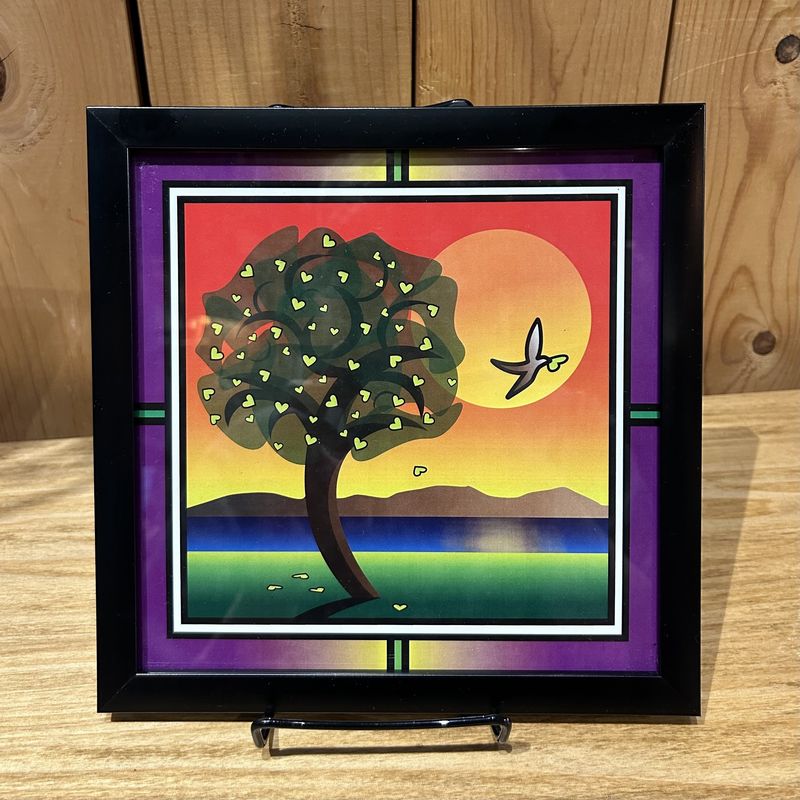 MeTimothy Heart Tree Framed Print