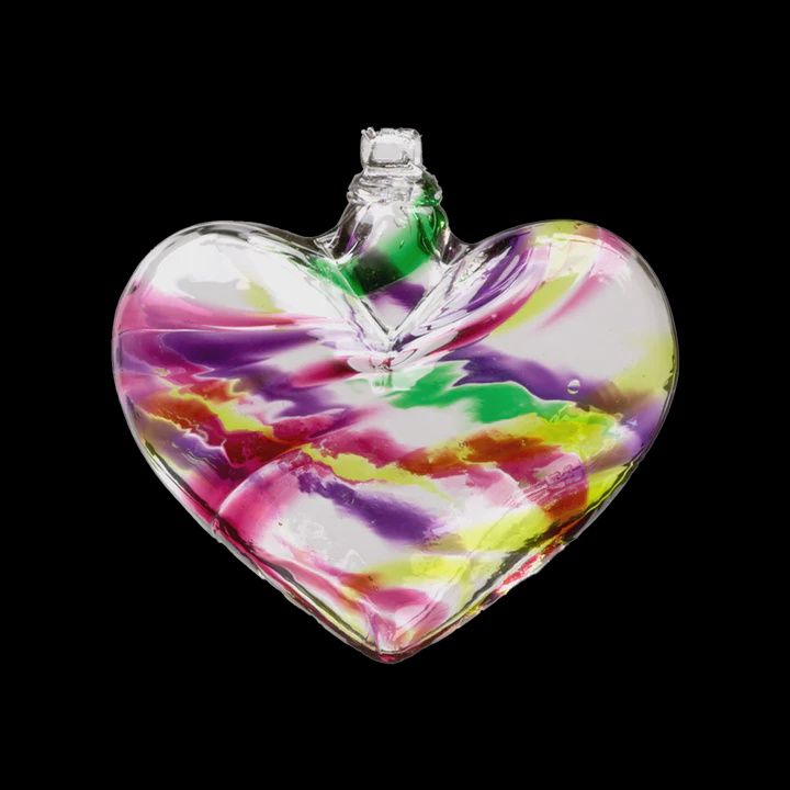 Kitras Ornament Multi Heart Winter Carnival