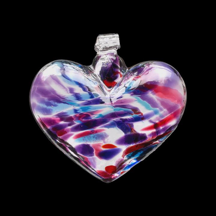 Kitras Ornament Multi Hearts Berry