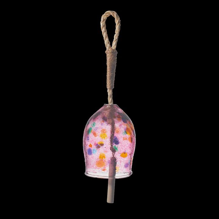 Kitras 4&quot; Calico Bell-Pink