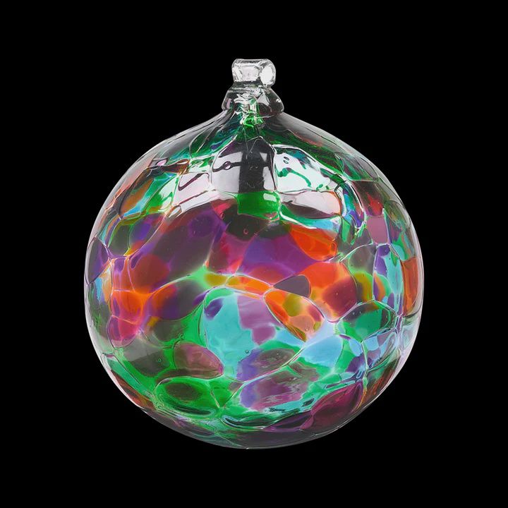 Kitras Ornament 3&quot; Calico Garden Multi