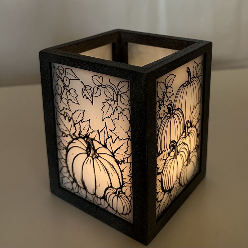 Julius Votive Holder Acrylic Fall