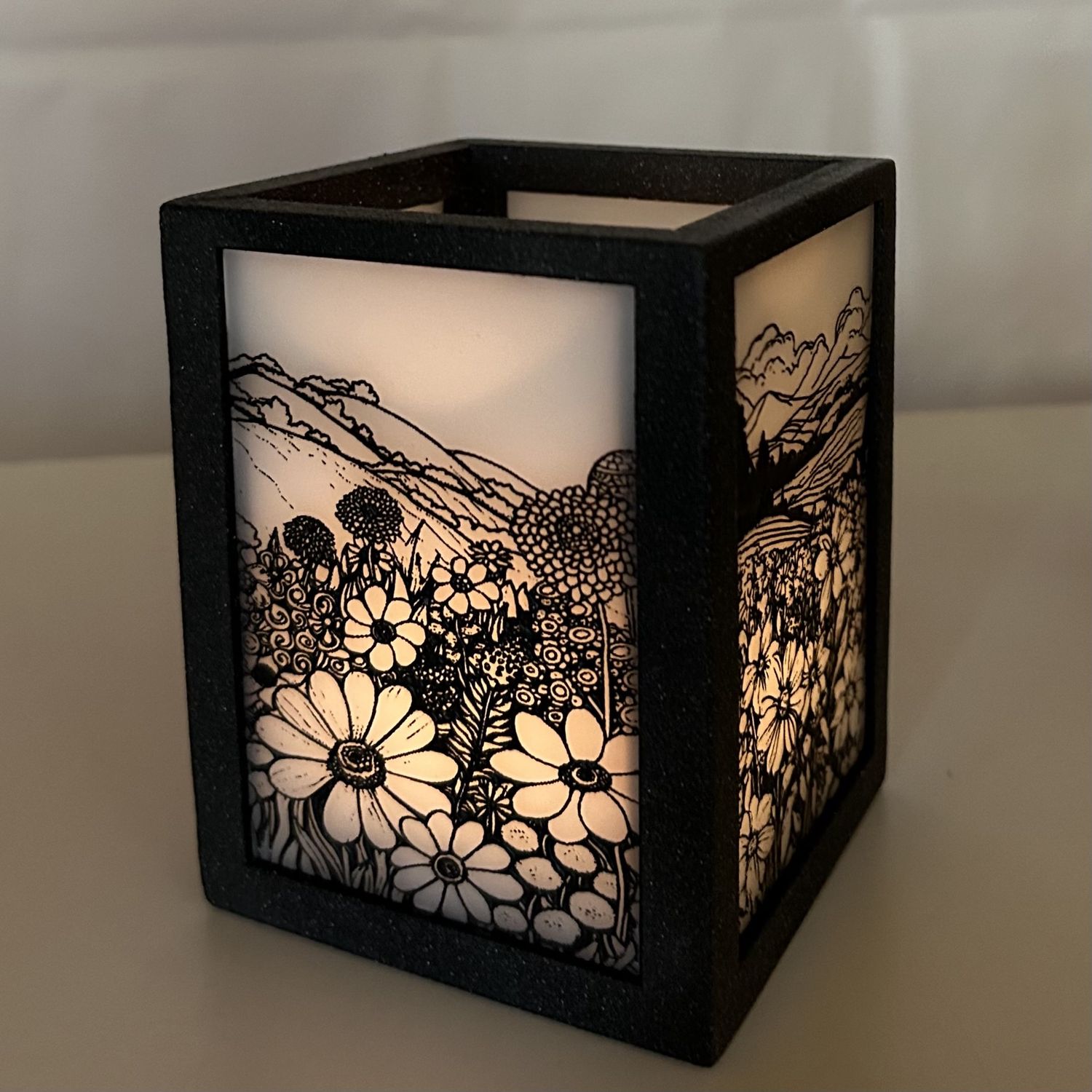 Julius Votive Holder Acrylic Meadow