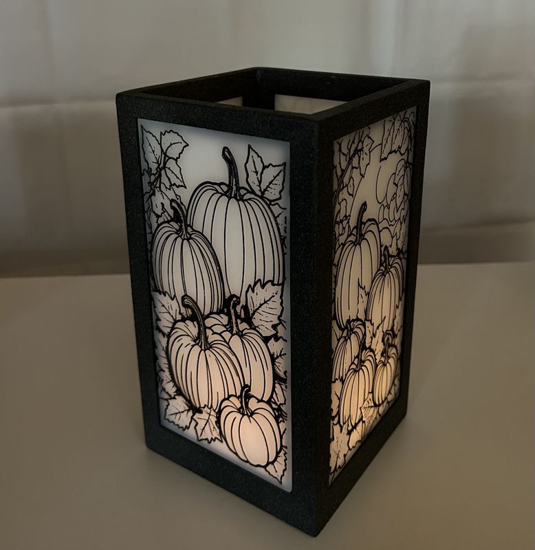 Julius Candleholder Acrylic Fall