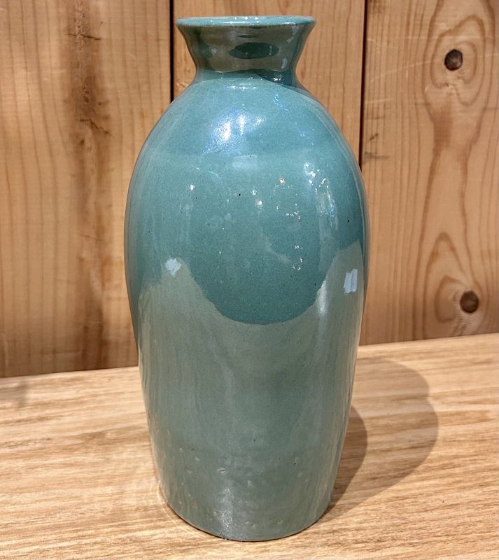 Okechukwu Vase Green Little Neck