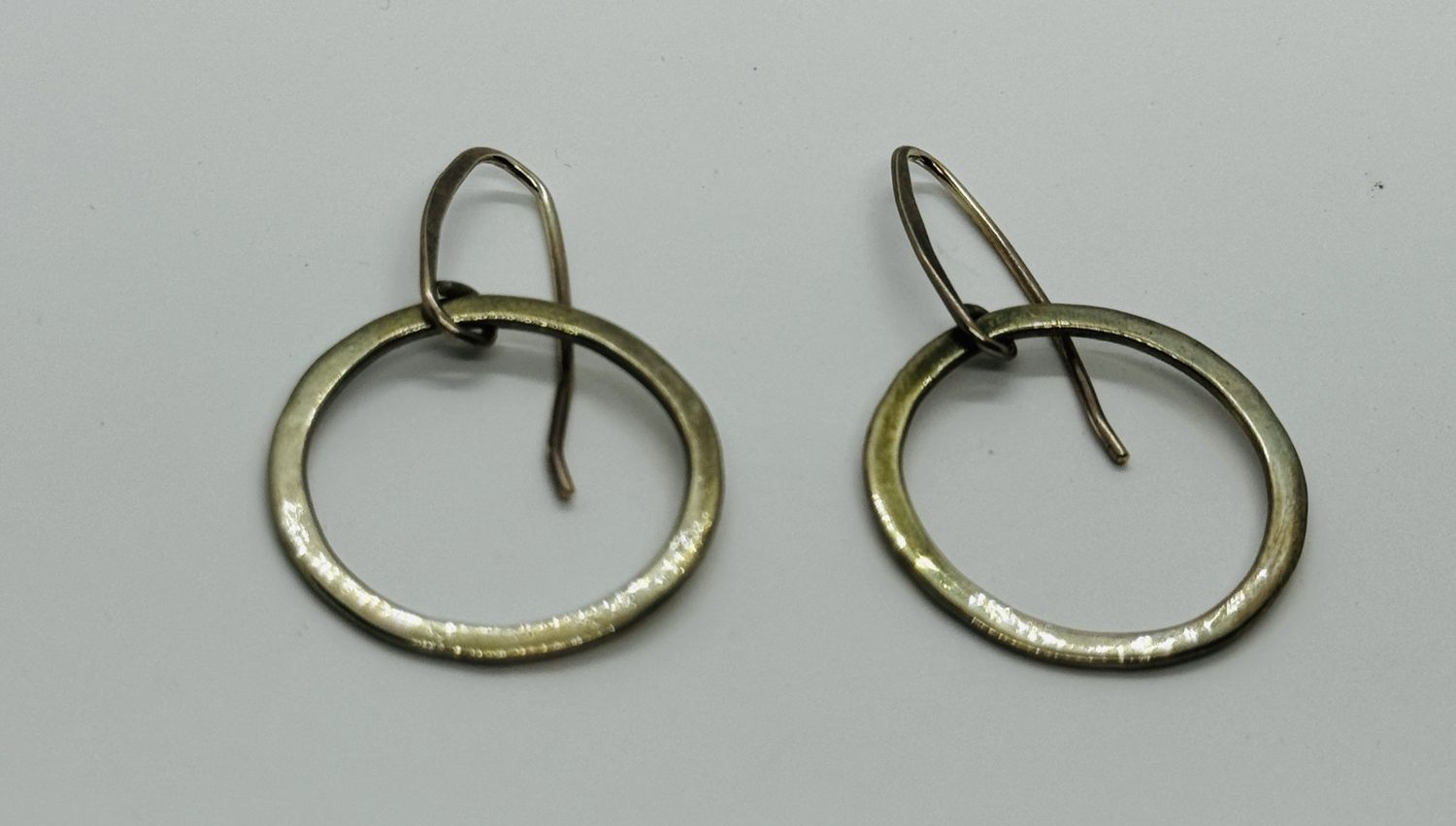 Gonzales Earrings Round Dangle Circles