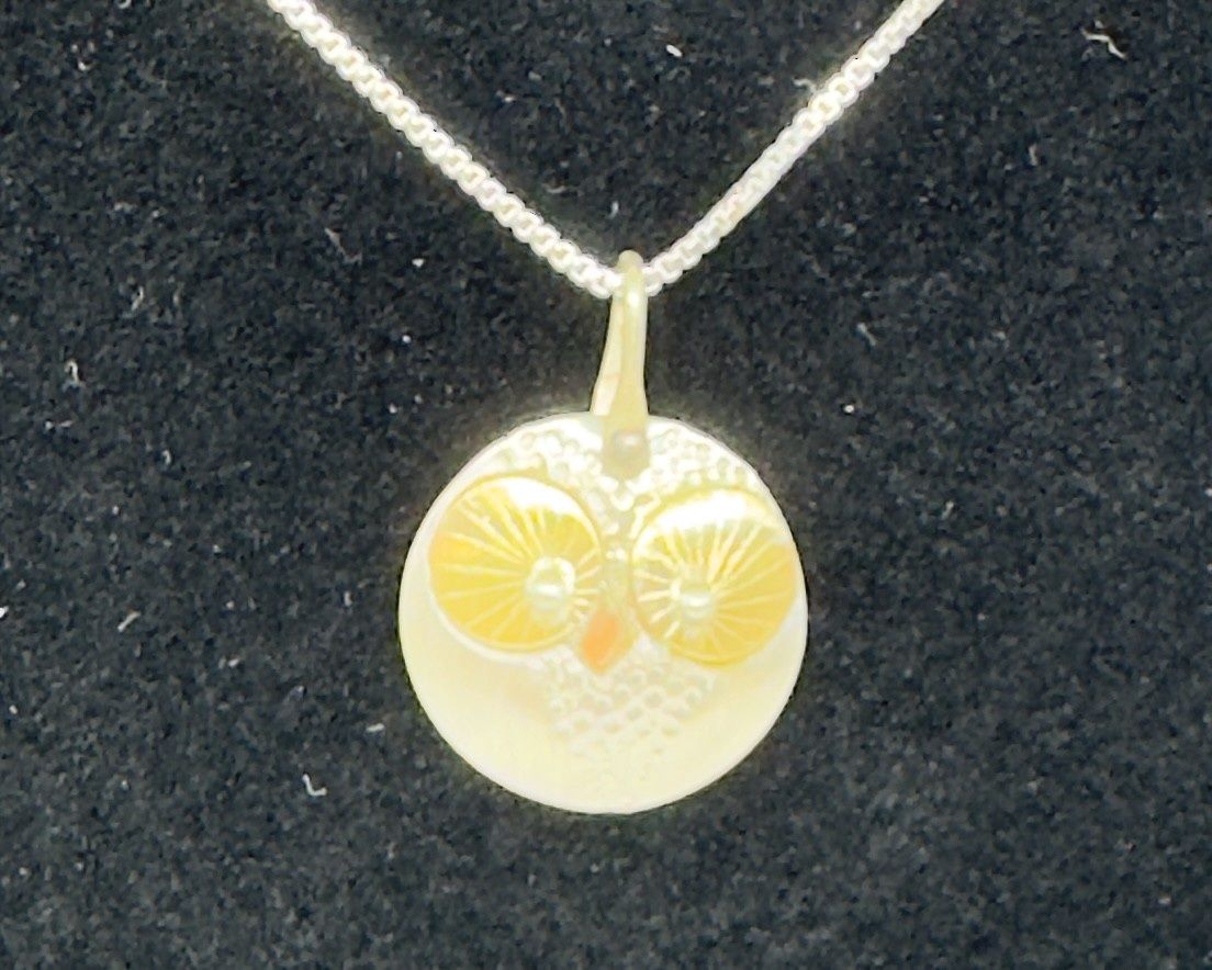Gonzales Necklace Owl Face