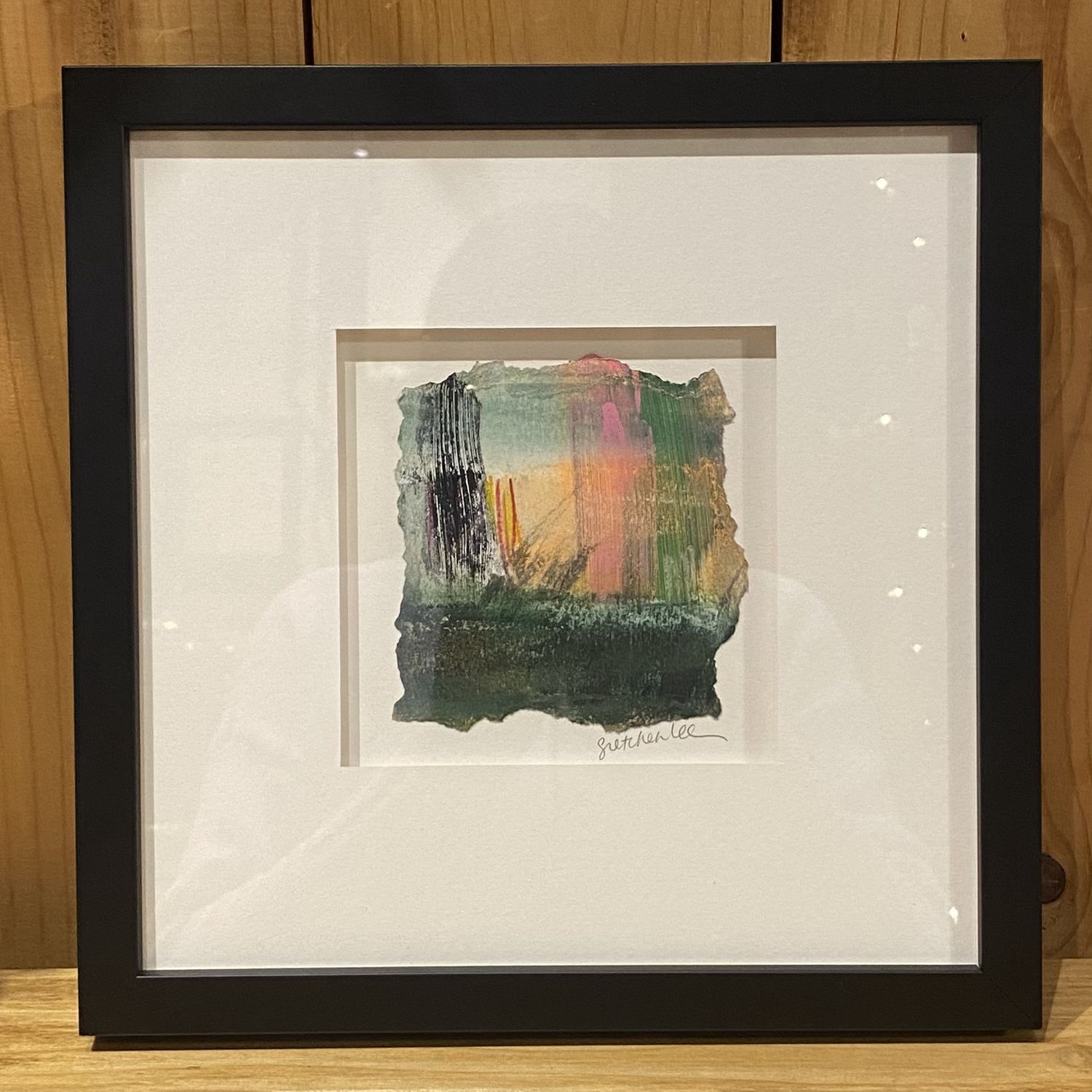 Orange Sky Framed Art 1021