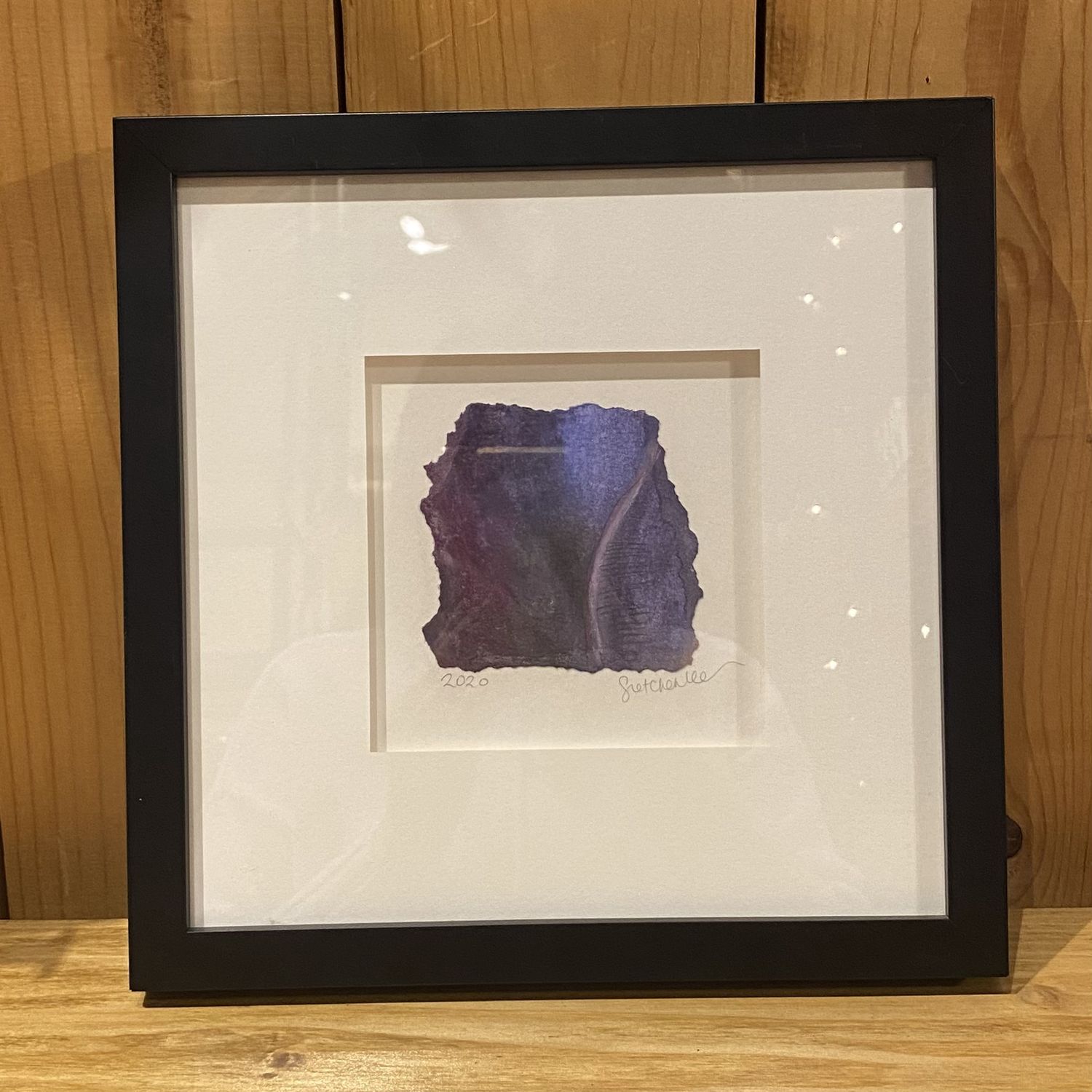 Orange Sky Framed Art 1022