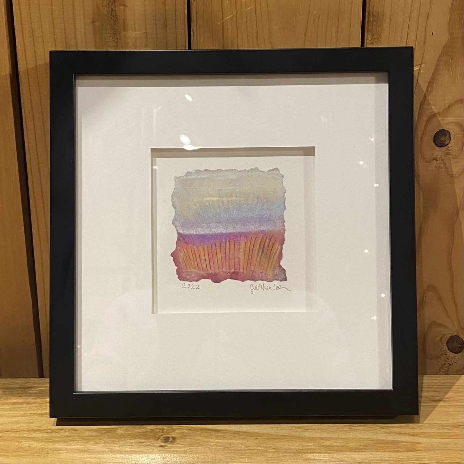 Orange Sky Framed Art GC6699