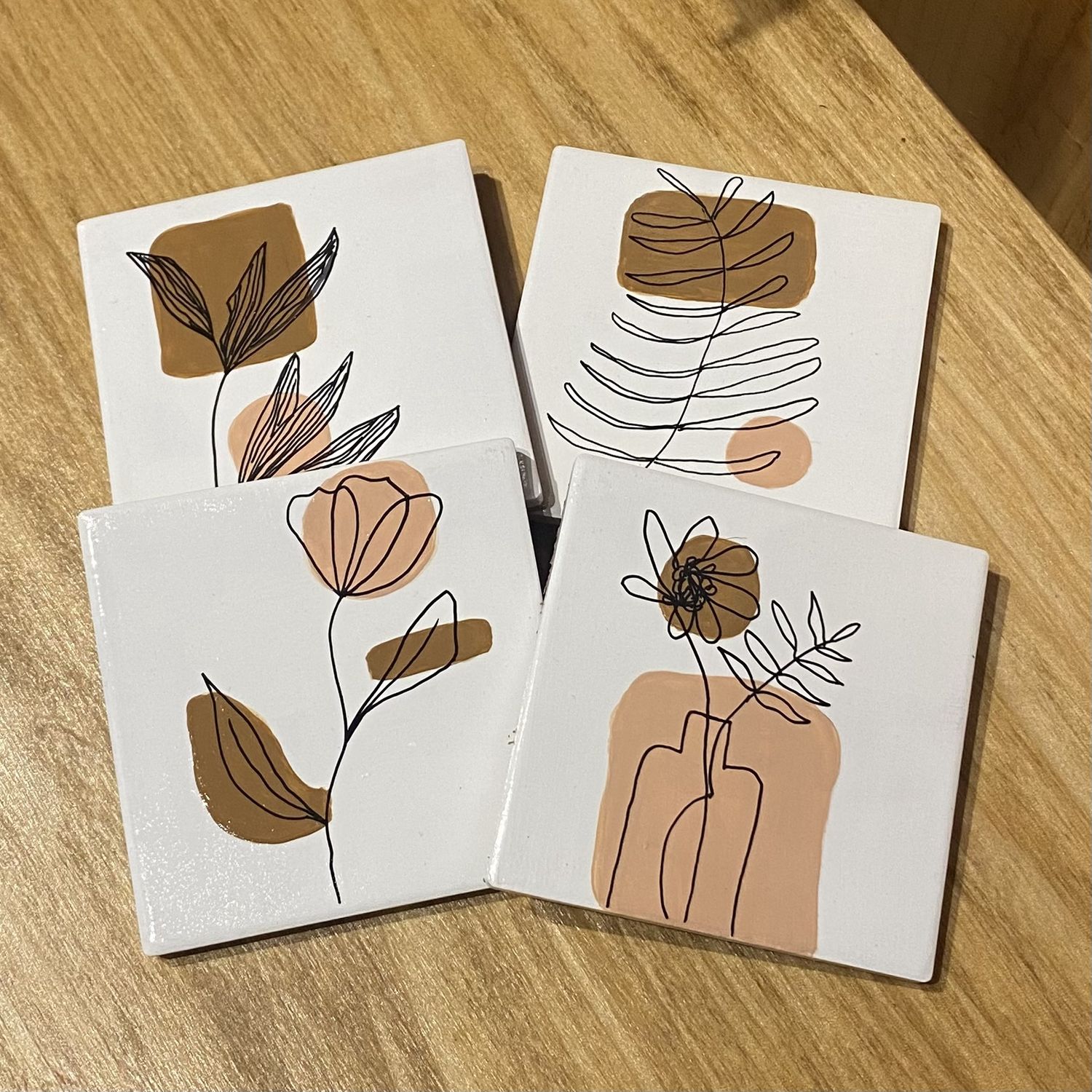 Wilson Coaster Set of 4 Boho Terra Cotta