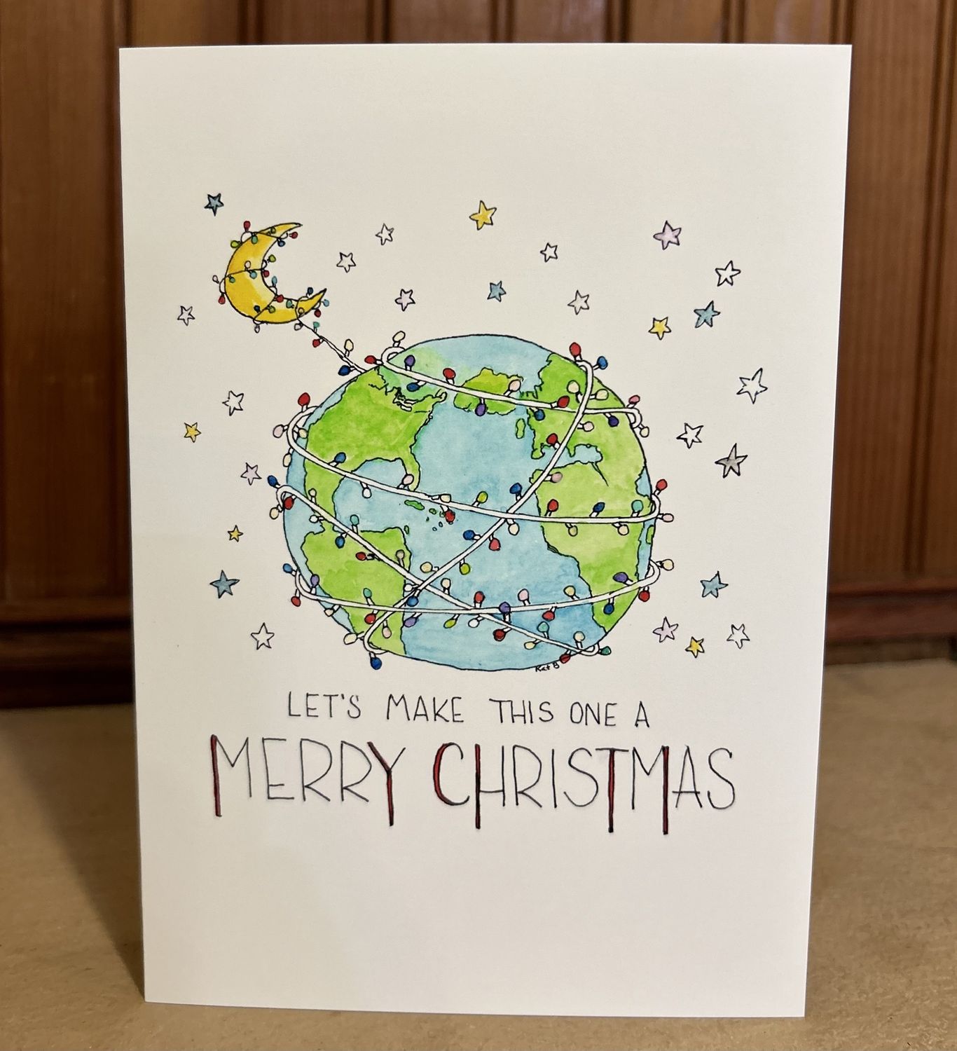KatKando Card Christmas Make It A Merry Christmas