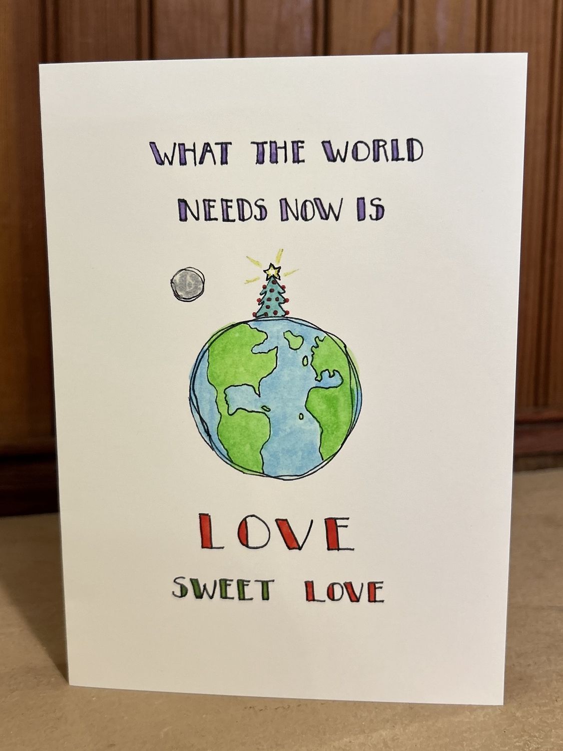 KatKando Card Christmas Love Sweet Love