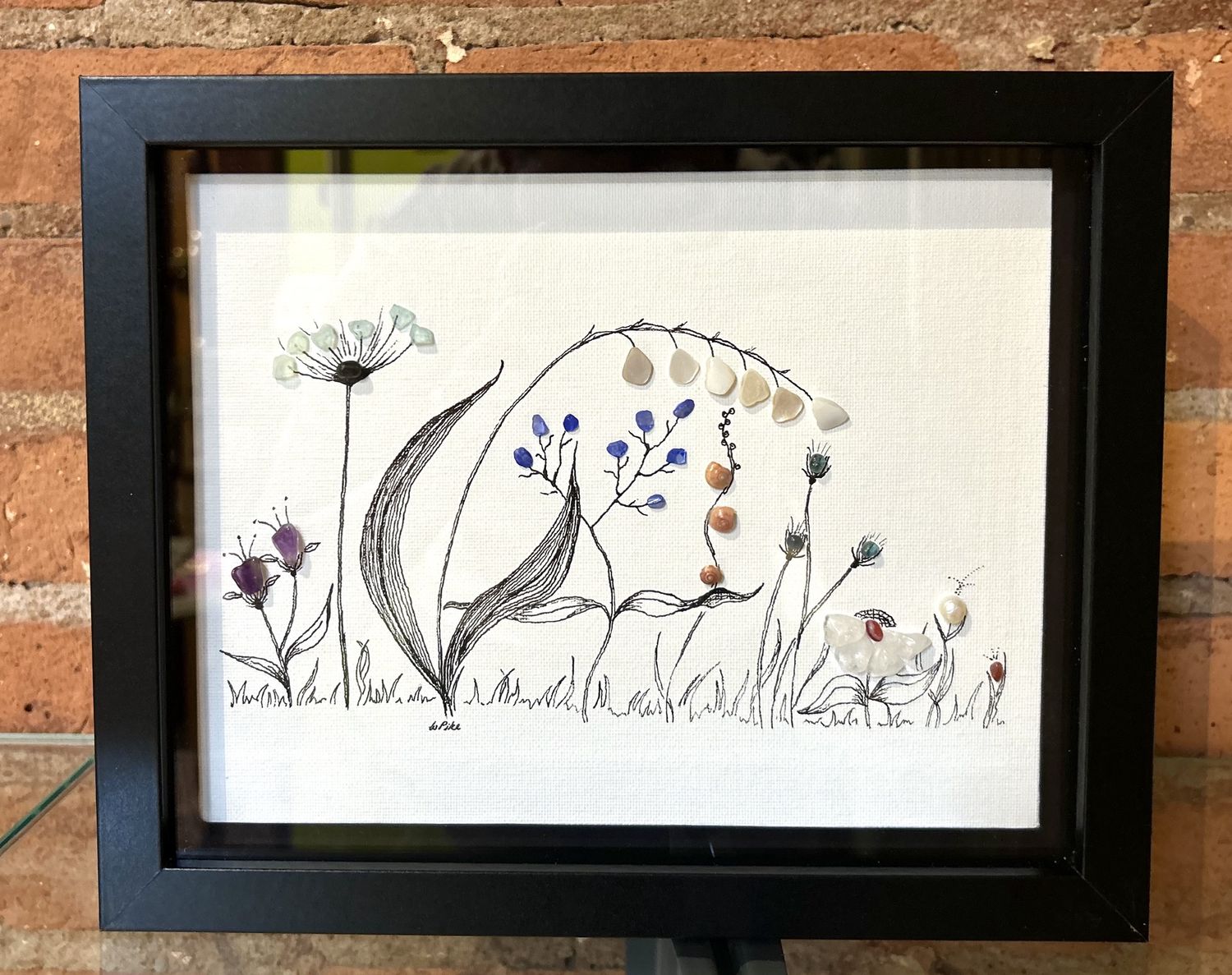 Pike Original &quot;Flower Garden&quot; 8X10