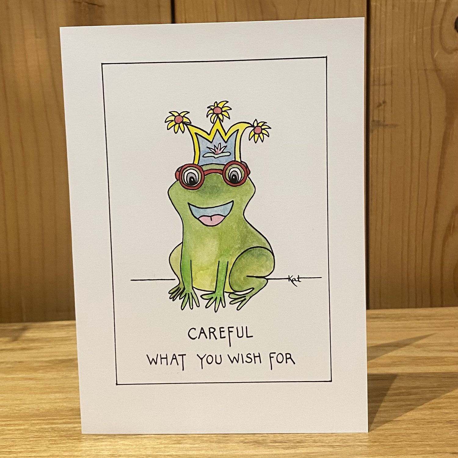 Kat Kando Card Careful What You Wish For