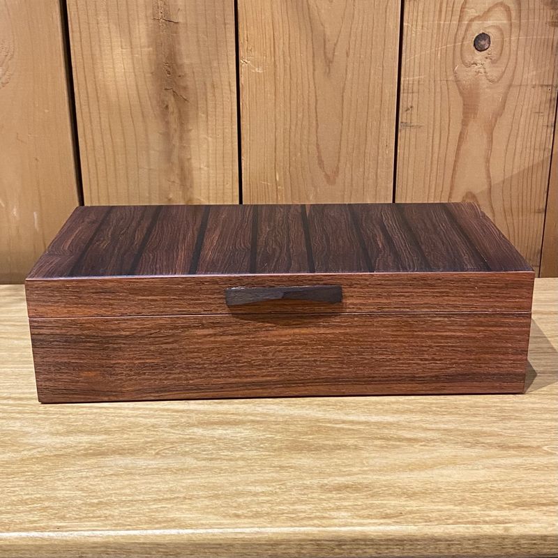 Cole Box Brazilian Rosewood, Figured Maple and Cocobolo