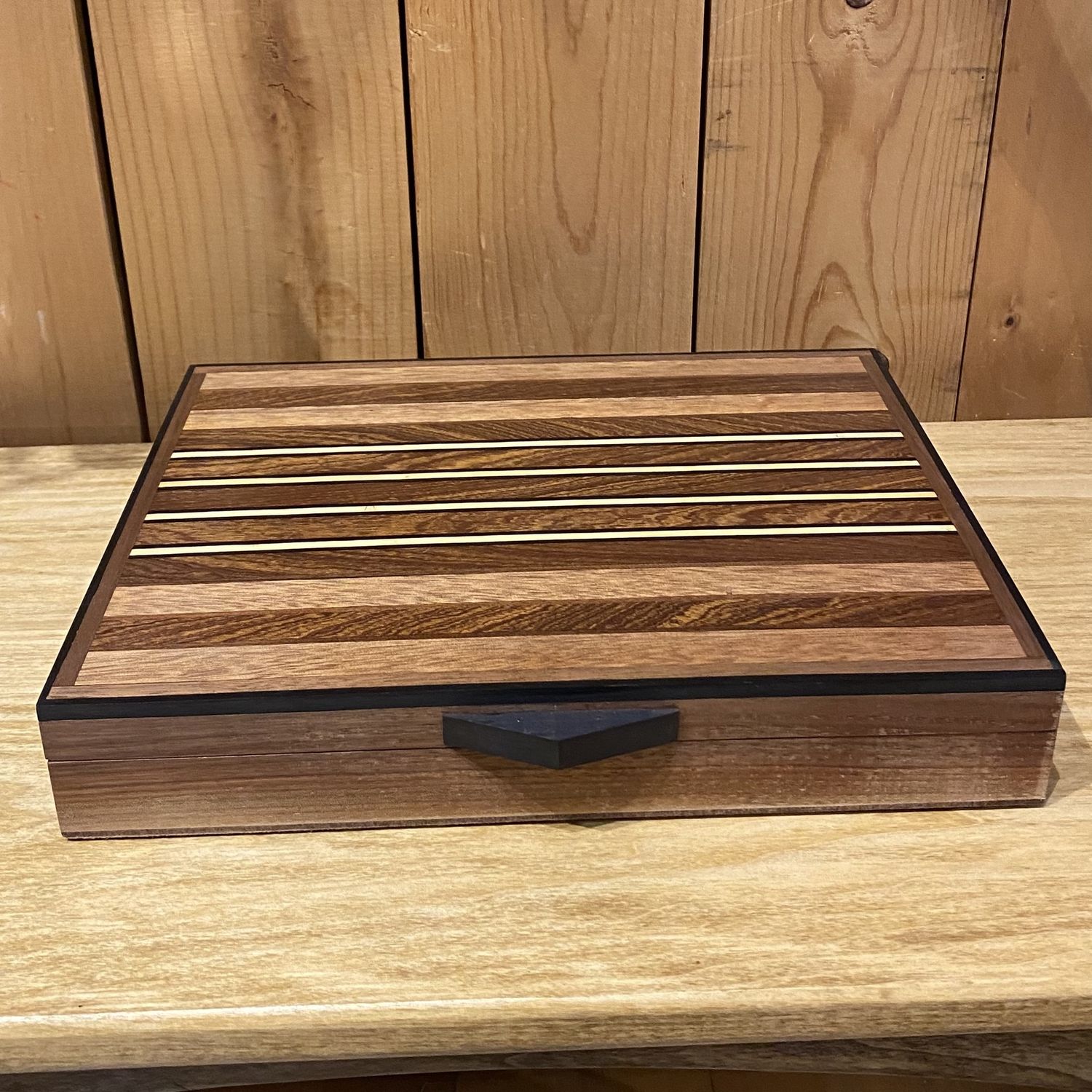 Cole Box Brazilian Rosewood, African &amp; Honduran Mahogany