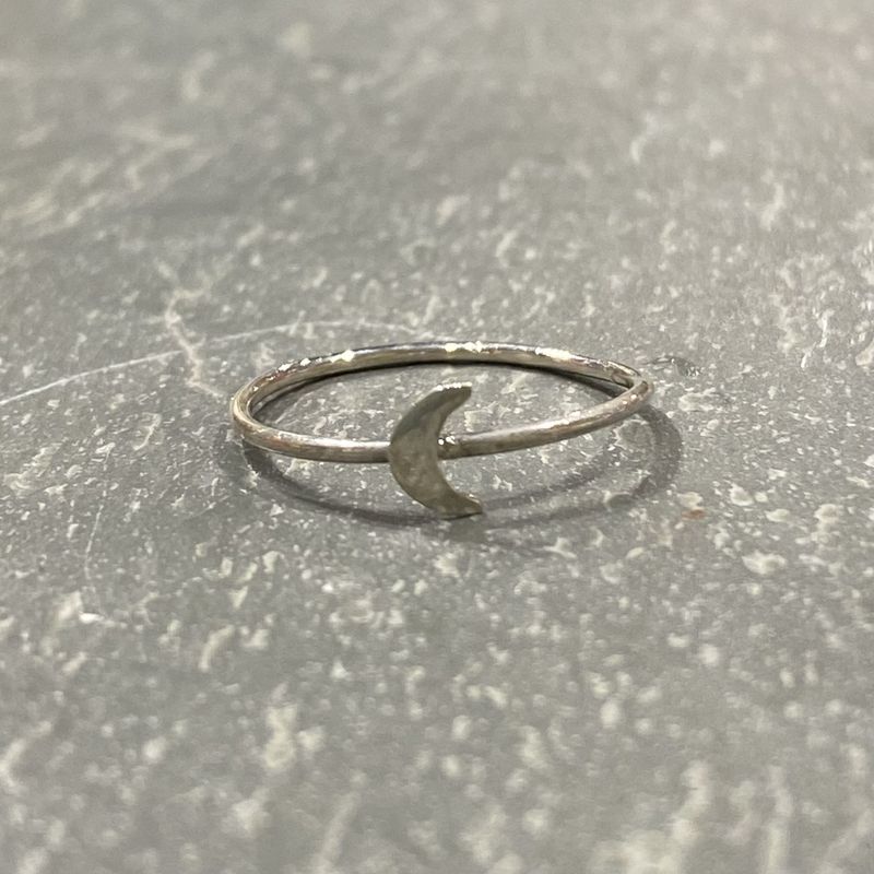 Tessler Ring Solid Moon Design