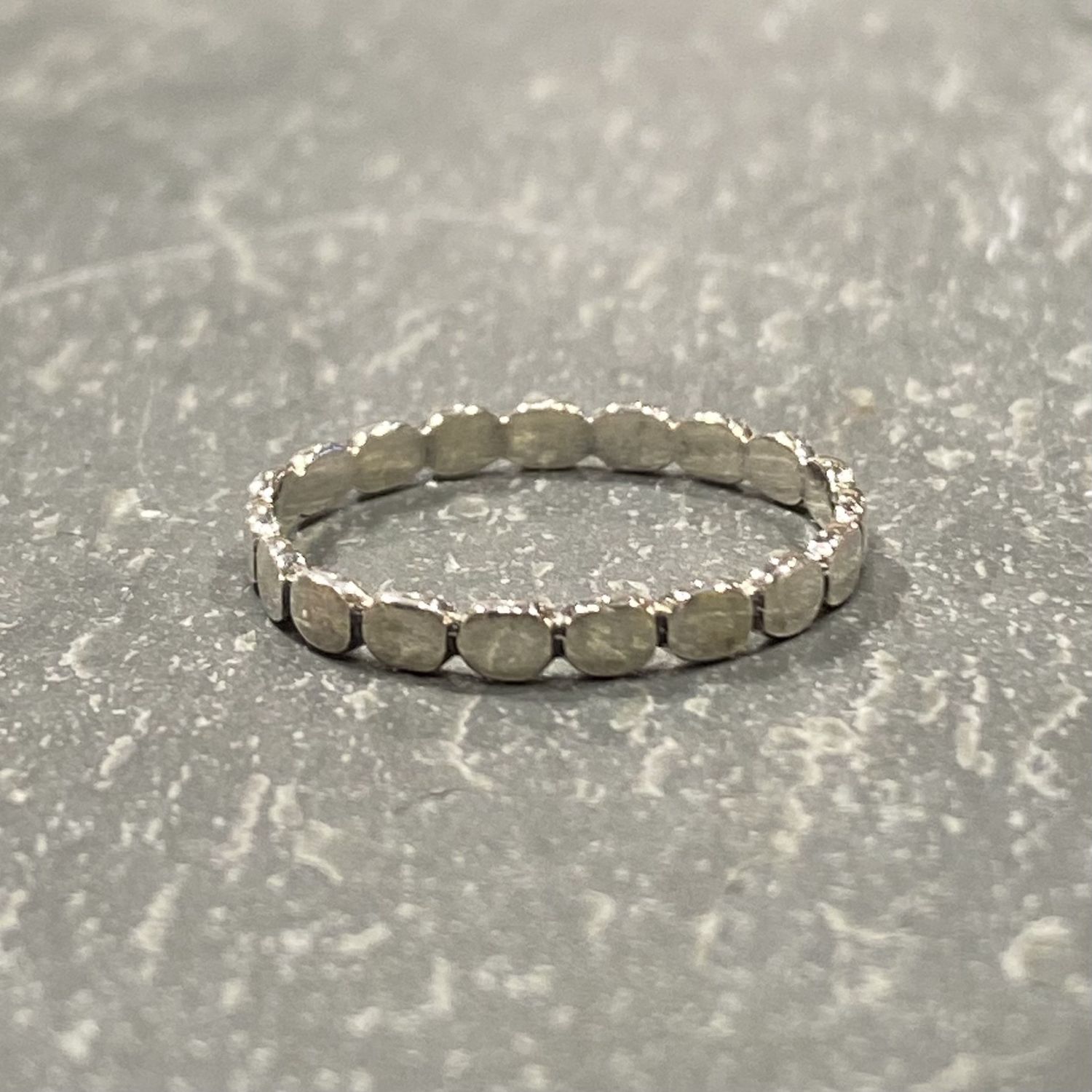 Tessler Ring Flat Dot Pattern, Size: 5.5