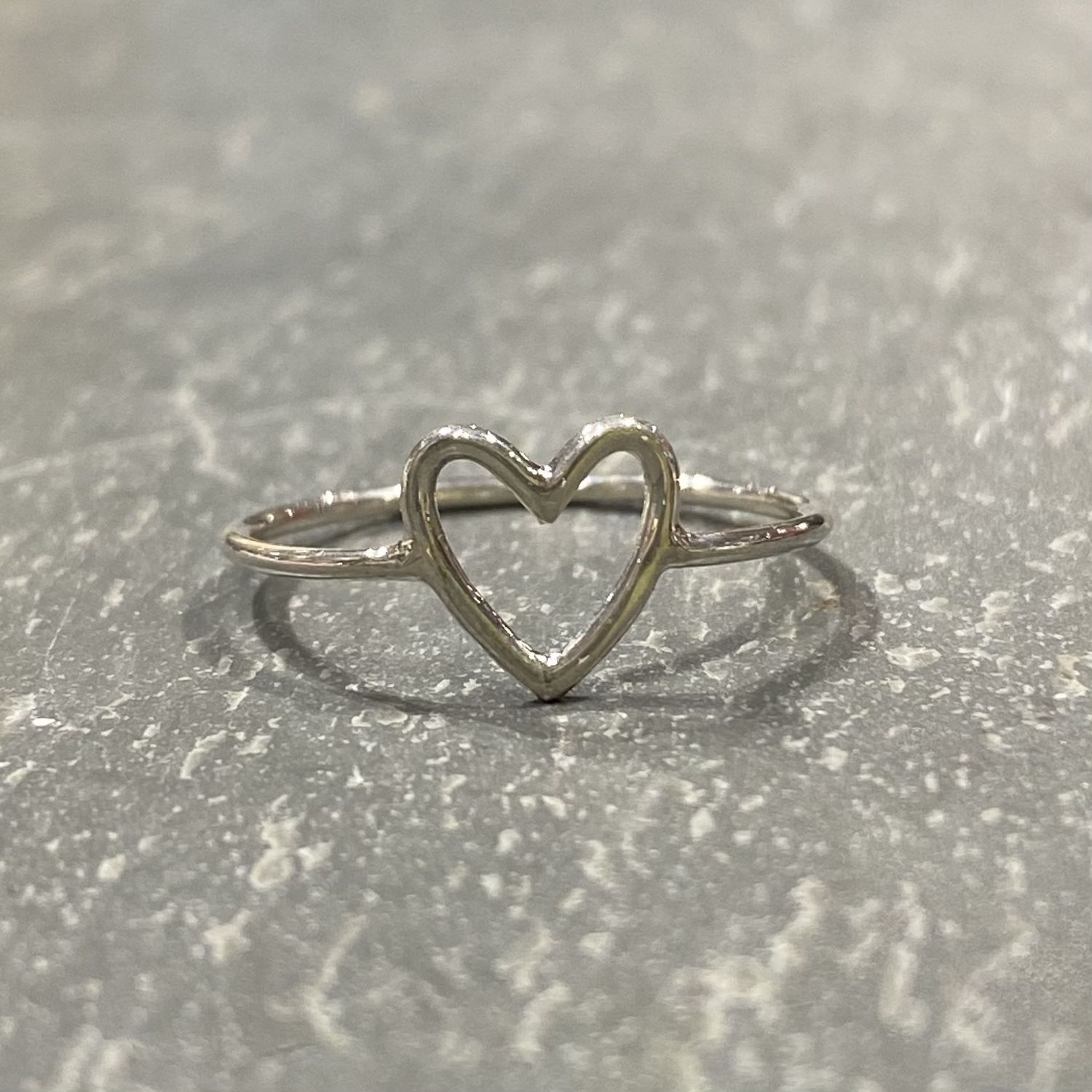 Tessler Ring Open Heart, Size: 7