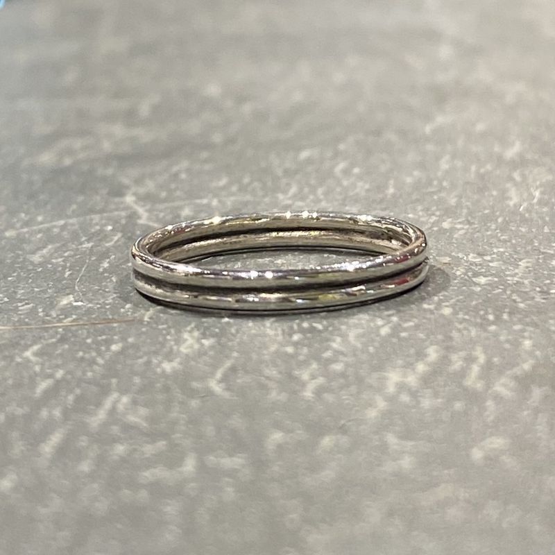 Tessler Ring Double Smooth Band