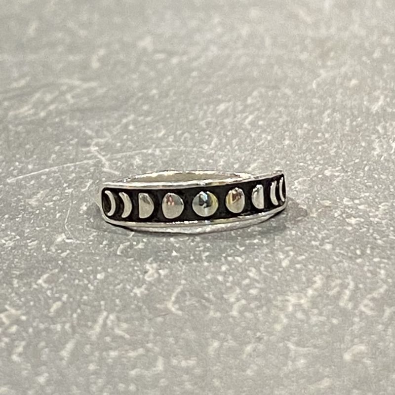 Tessler Ring Silver Moon Phases