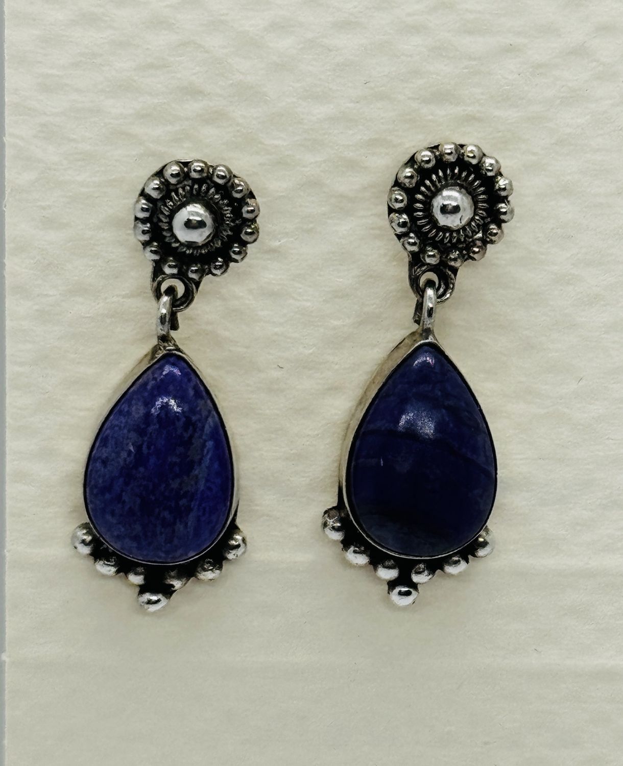 Bourie Earrings Rare African Sugilite