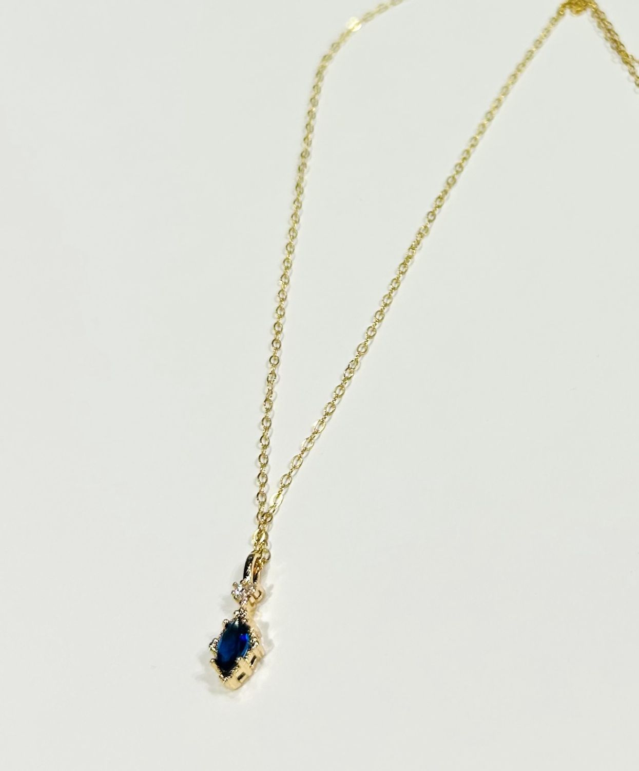 Kalli Necklace Blue And Crystal