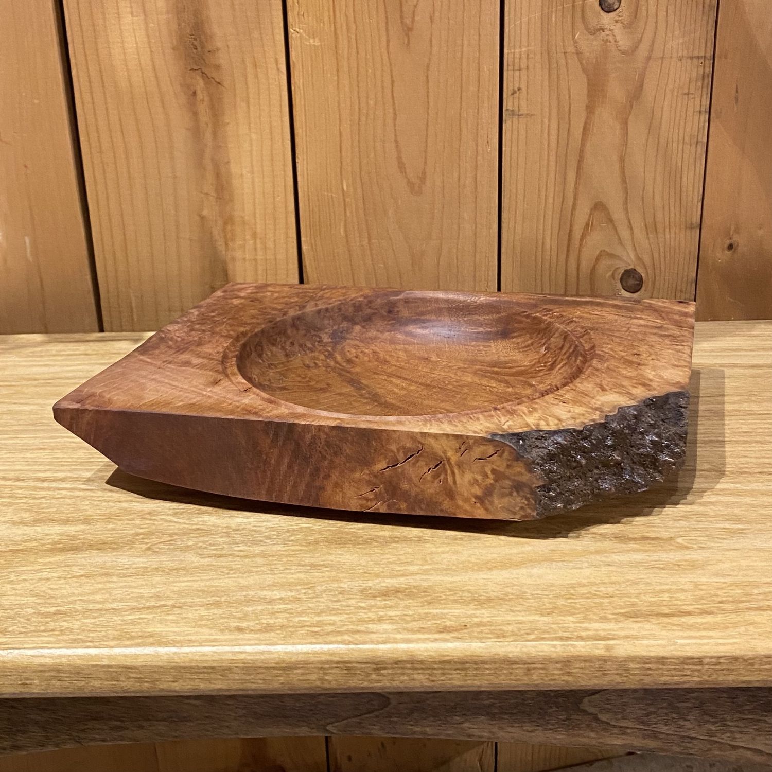 Blankenberg  Bowl Madrone Centerpiece Natural Edge