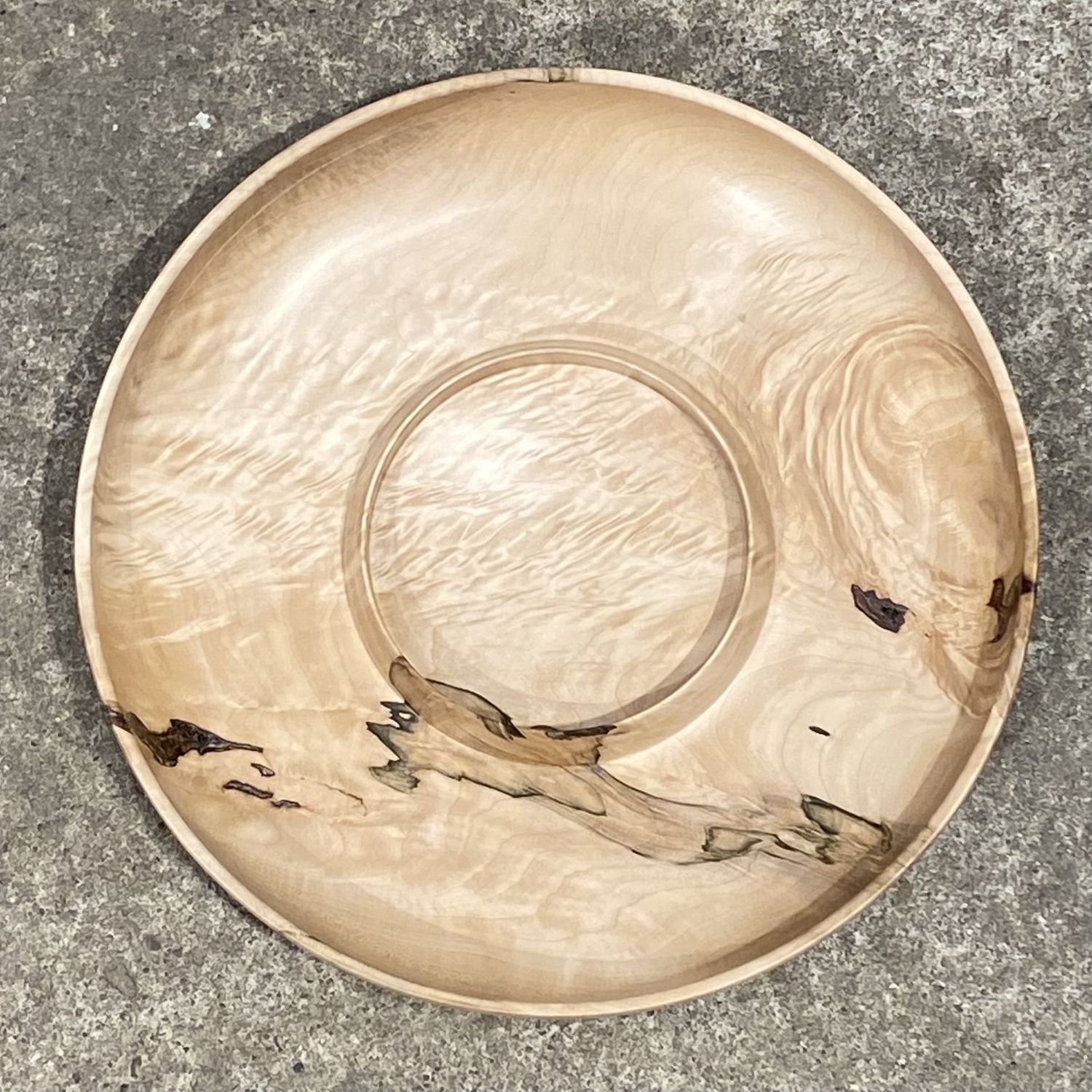 Blankenberg Large Maple Chip/Dip Tray