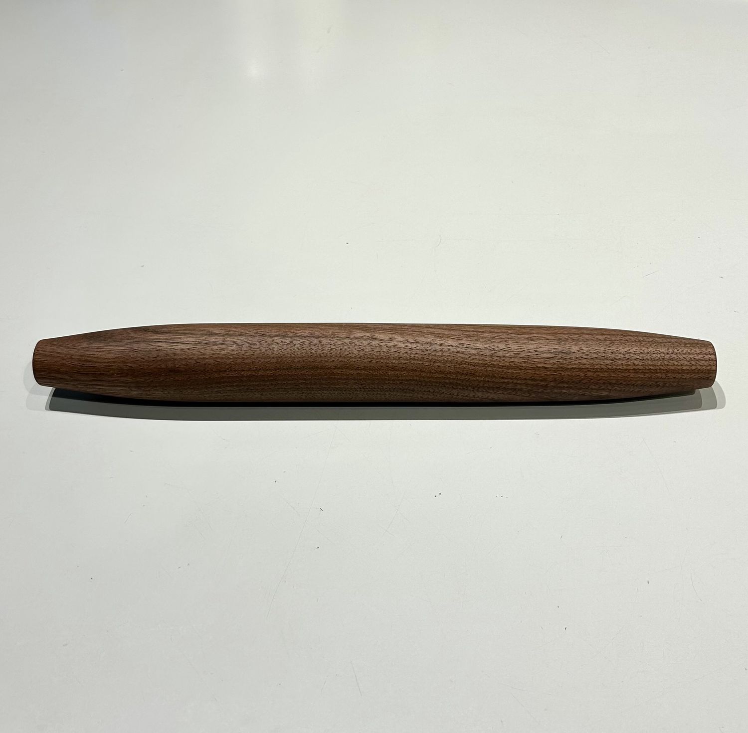 Blankenberg 14&quot; Walnut Wood French Rolling Pin 1
