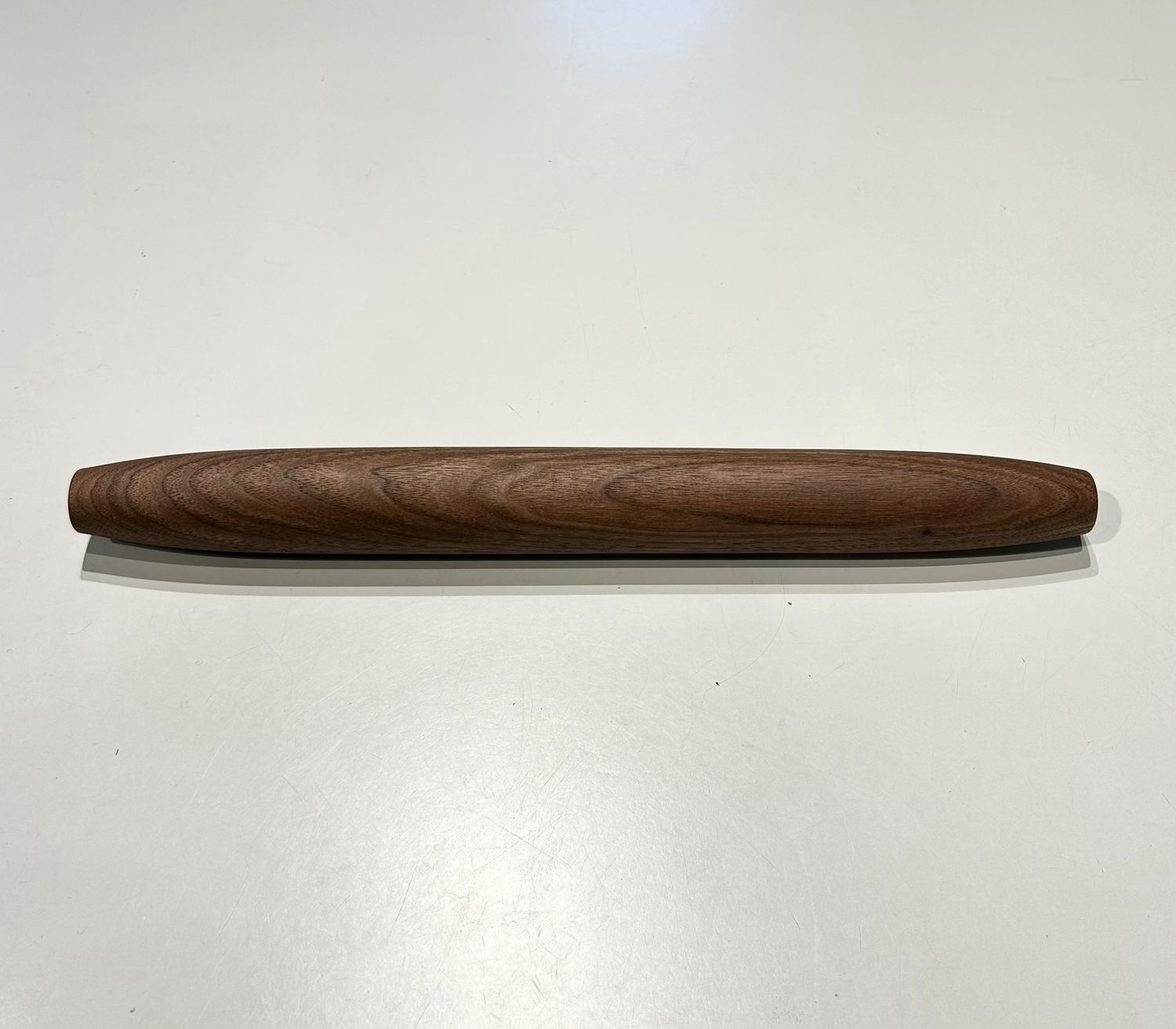 Blankenberg 16&quot; Walnut Wood French Rolling Pin 1
