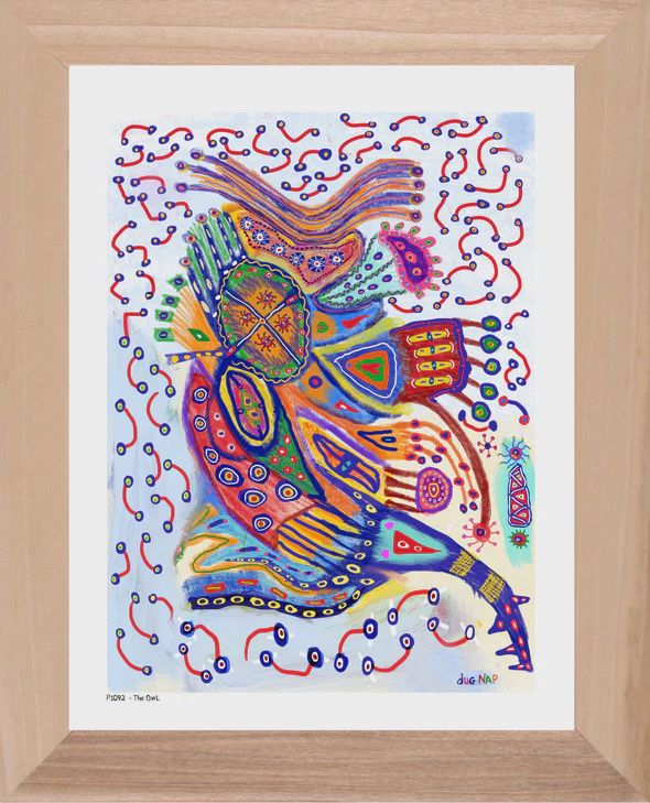 Dug Nap Print &quot;The Owl&quot;
