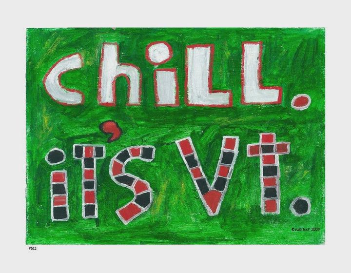 Dug Nap Print &quot;Chill It&#39;s VT&quot;