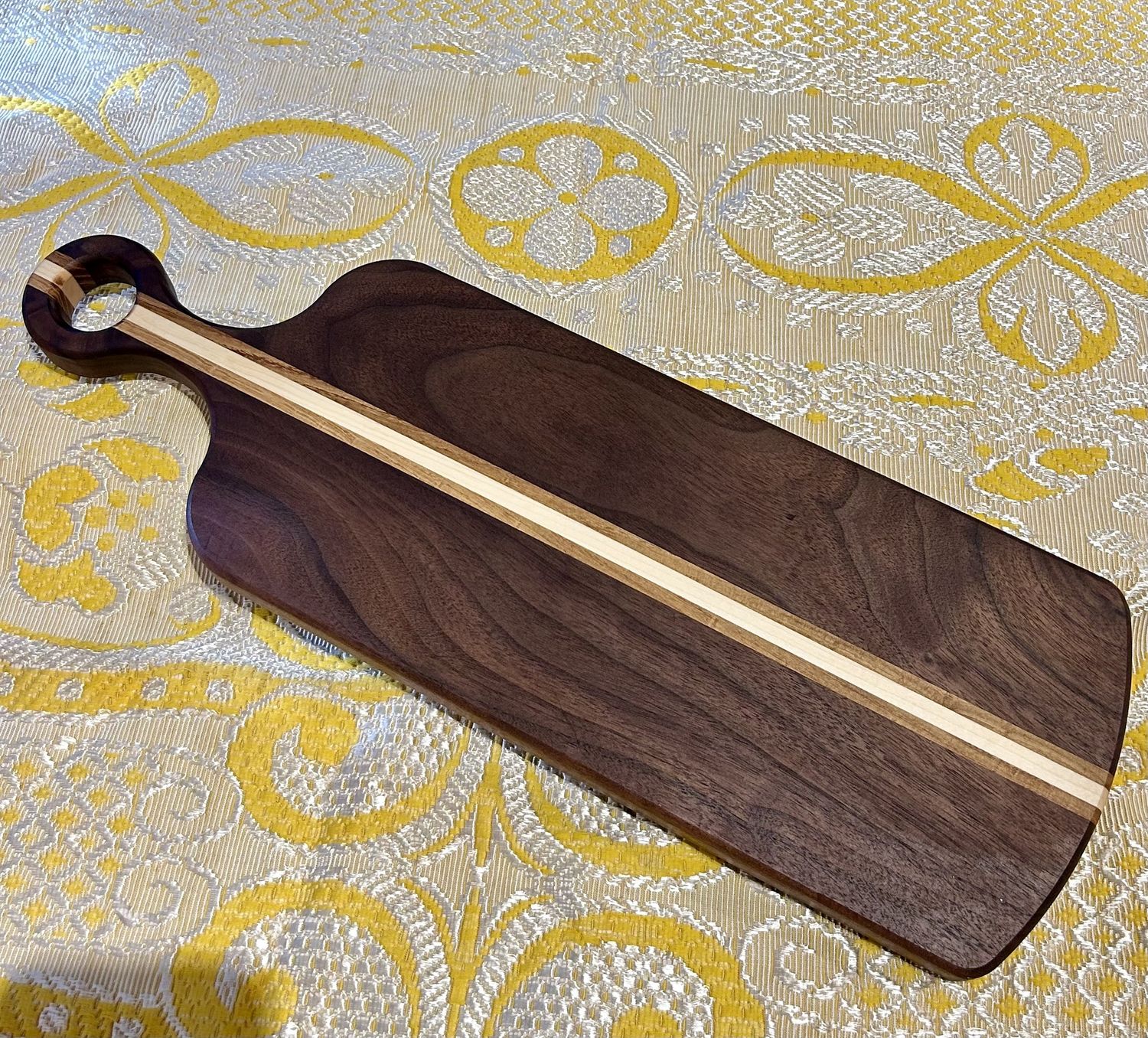 Straight Grain Charcuterie Board Black Locust, Walnut and Ash