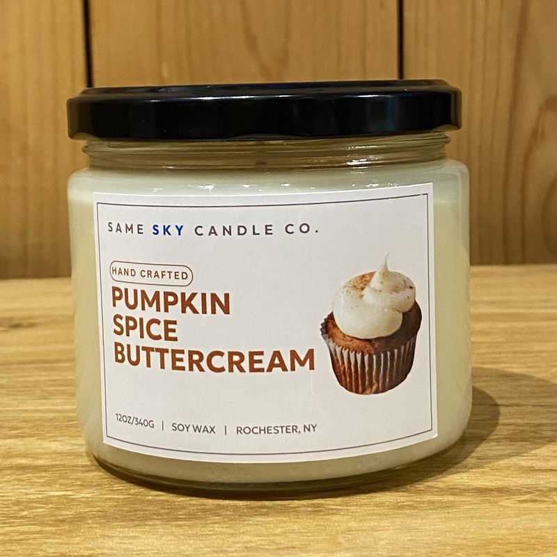 Same Sky Candle 12Oz Pumpkin Spice Buttercream