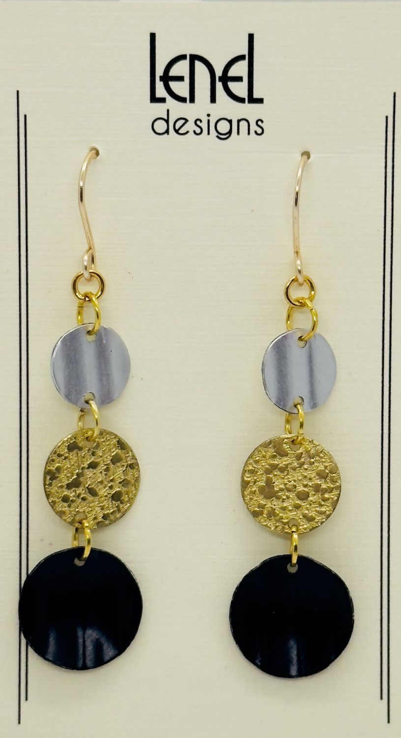 Lenel Earring Caroline Black