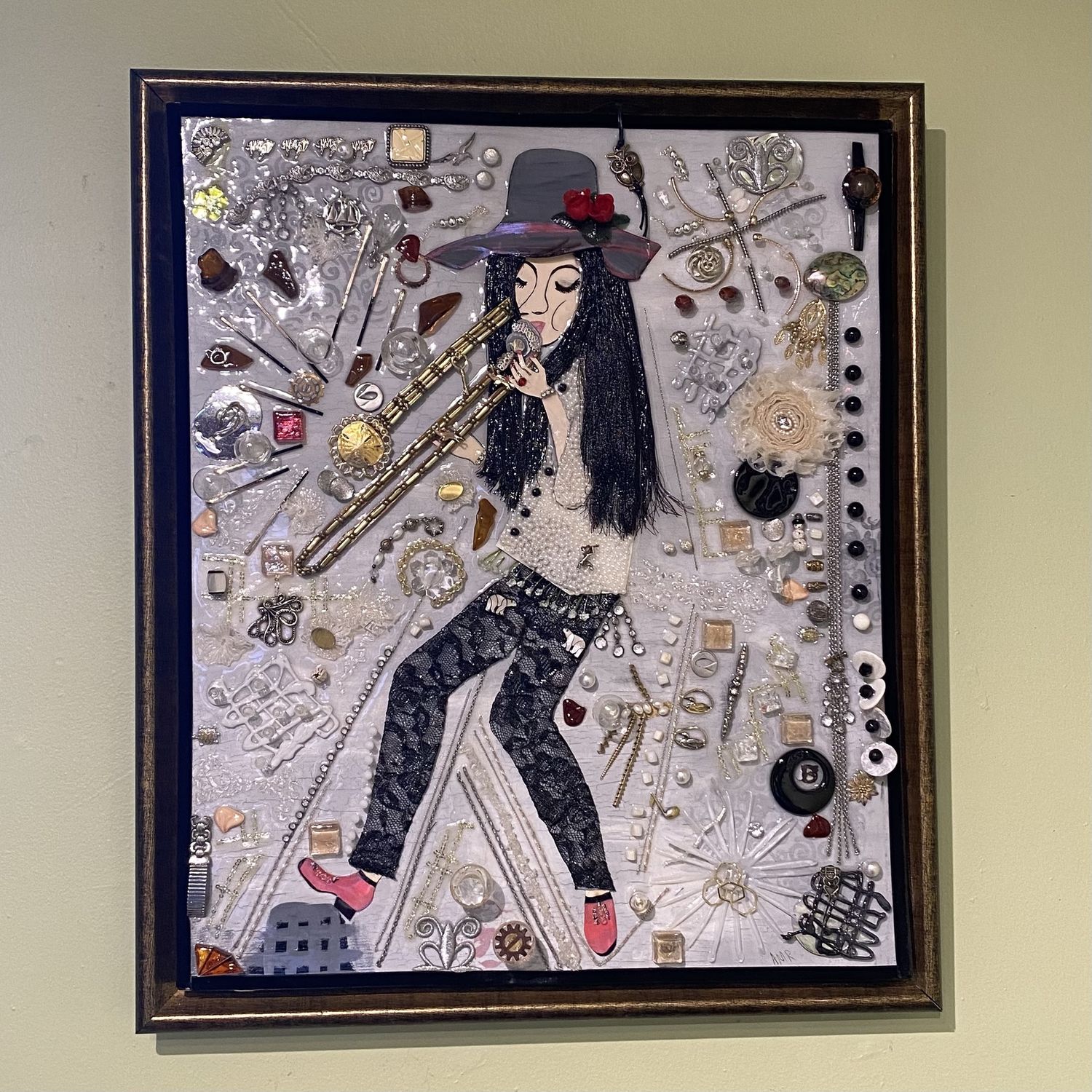 Robbins Original Artwork &quot;Trombone&quot;