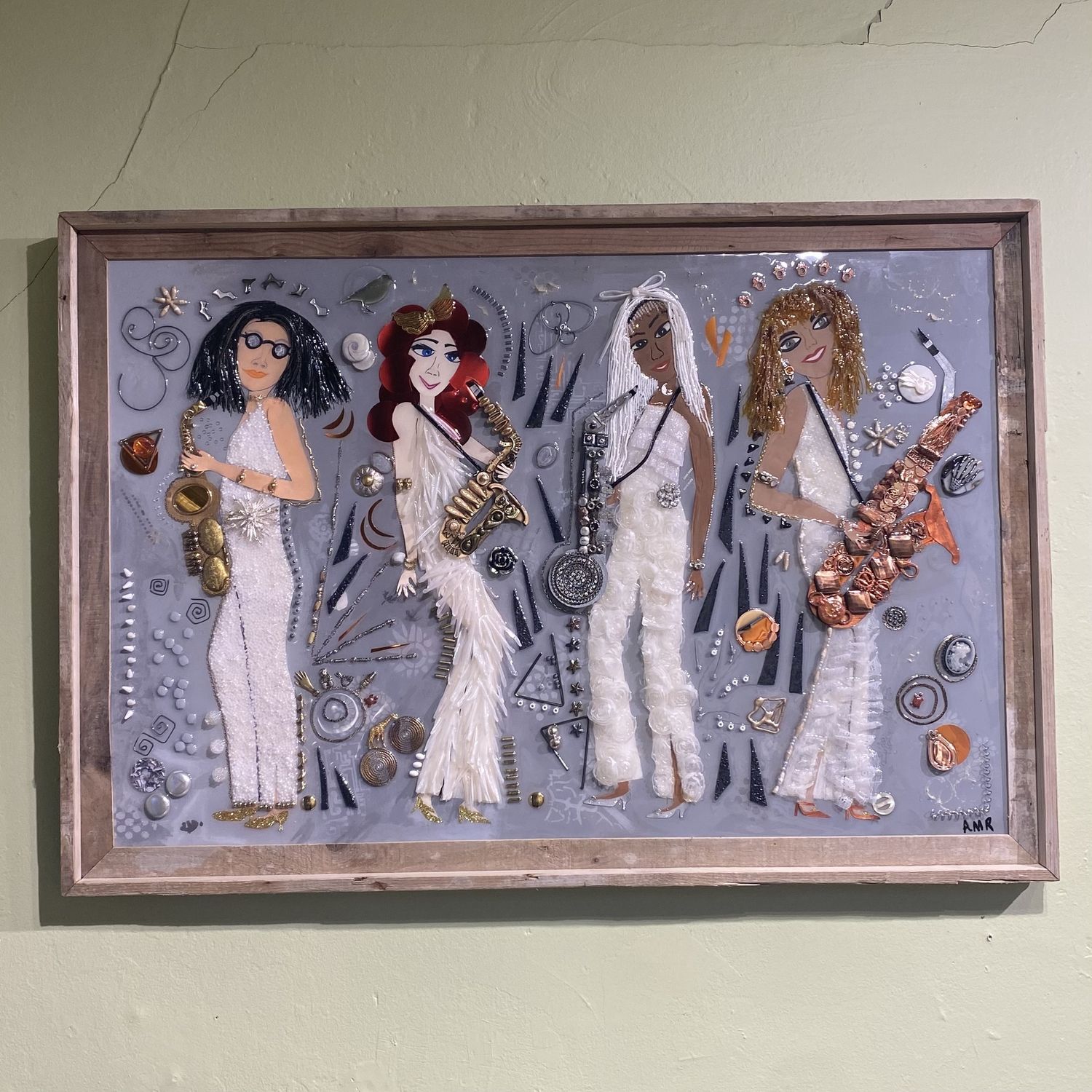 Robbins Original Art &quot;Saxy Ladies&quot;