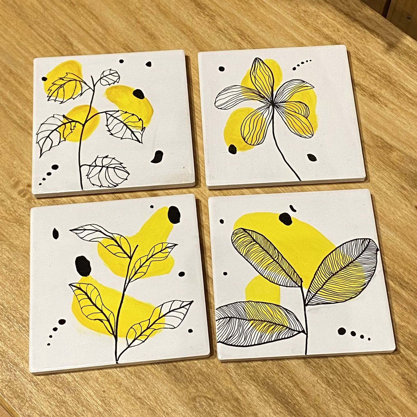 Wilson Coaster Set 4PC Lemons