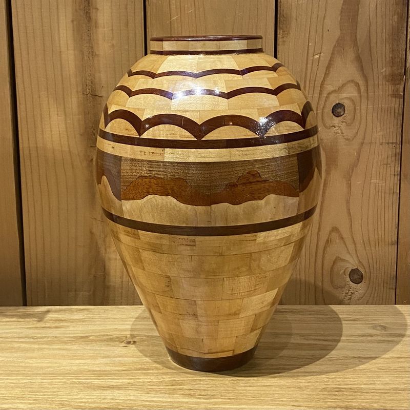 Przybylski Maple Mountain Vase