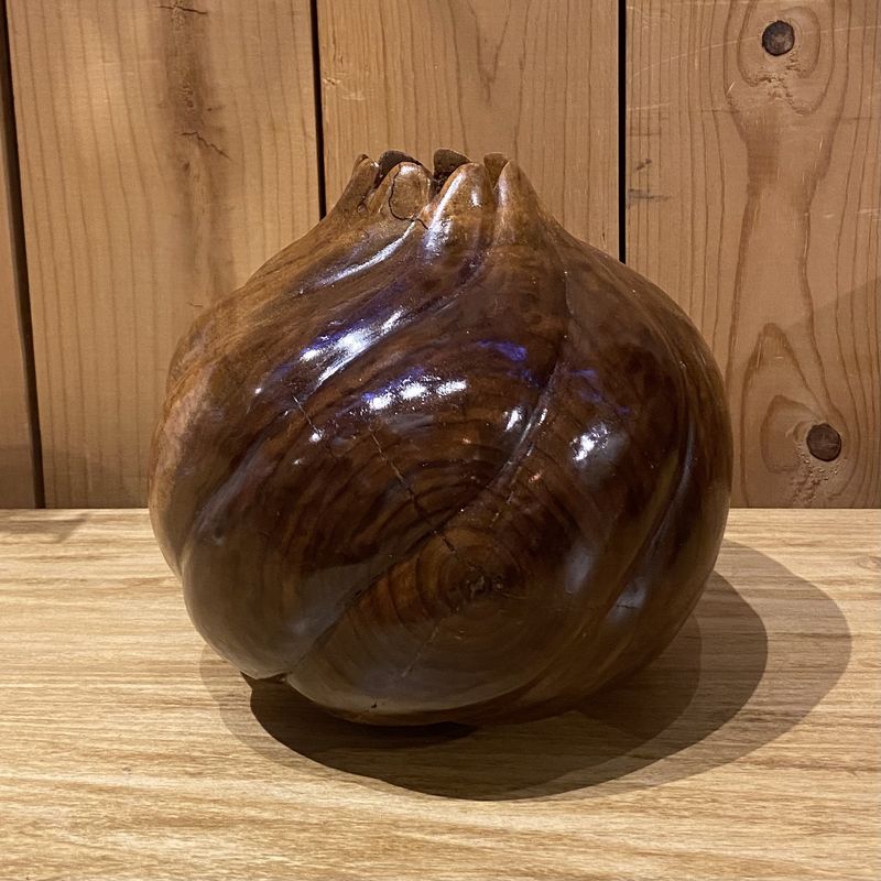 Przybylski Carved Vessel W/Fluted Edge