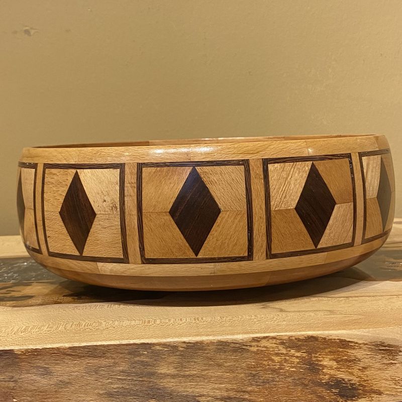 Przybylski Bowl Deep Diamond Pattern