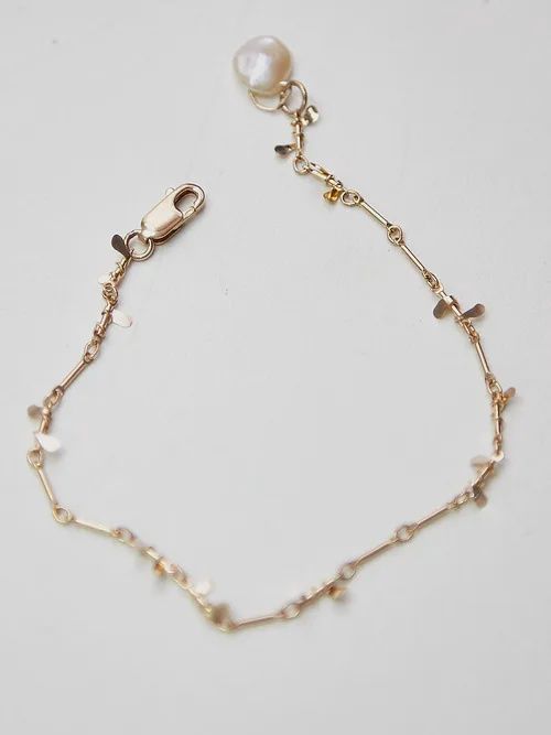 Zuzko Bracelet Sweet Pea Gold Pearl