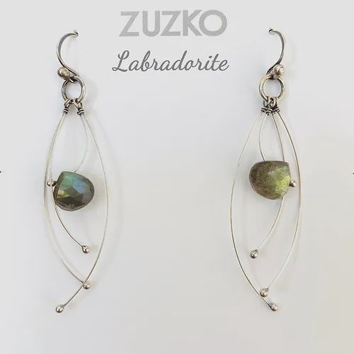 Zuzko Earrings Tickle Labradorite