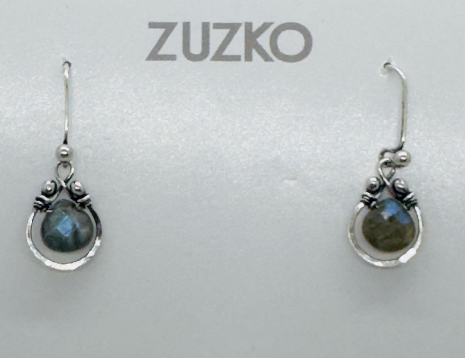 Zuzko Earrings Horseshoe  Labradorite