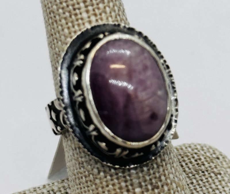 O'Brien Ring Oval Natural Ruby