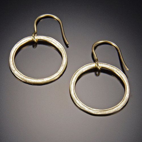 Sznajderman Kinetic Earrings Medium One Circle
