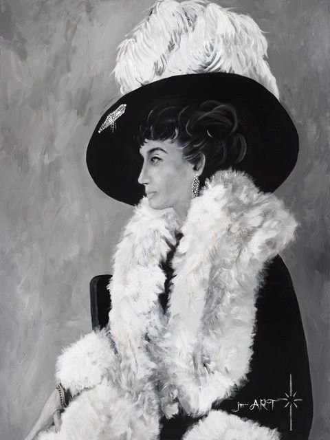 Traugott Acrylic on Canvas &quot;Fur And Feathers&quot;